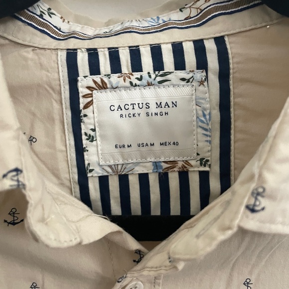 NWT MEN’S HAWAIIAN BUTTON UP SHIRT - Picture 3 of 5